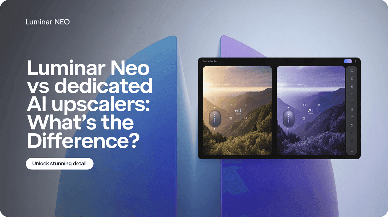 Luminar Neo vs Dedicated AI Upscalers: What's the Difference?