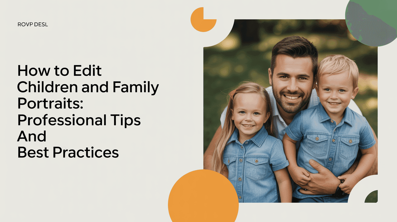 How to Edit Children and Family Portraits: Professional Tips and Best Practices
