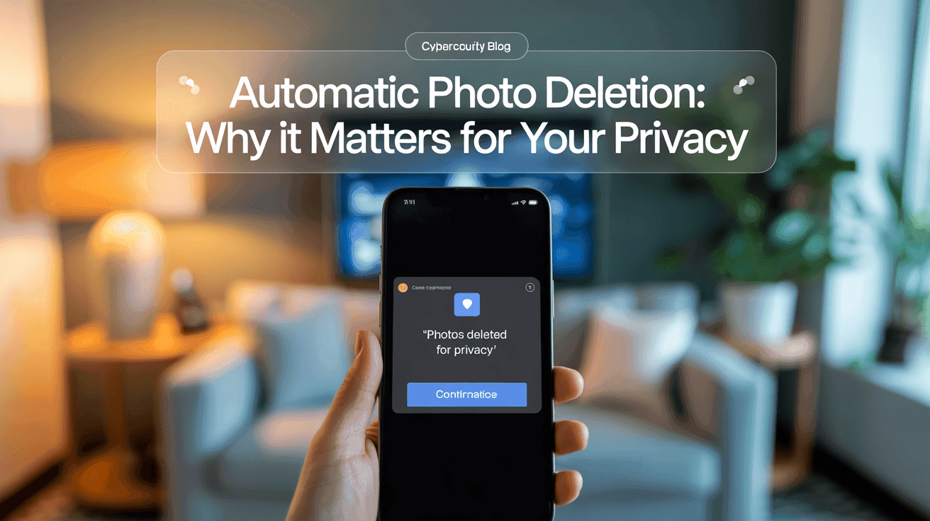Automatic Photo Deletion: Why It Matters for Your Privacy
