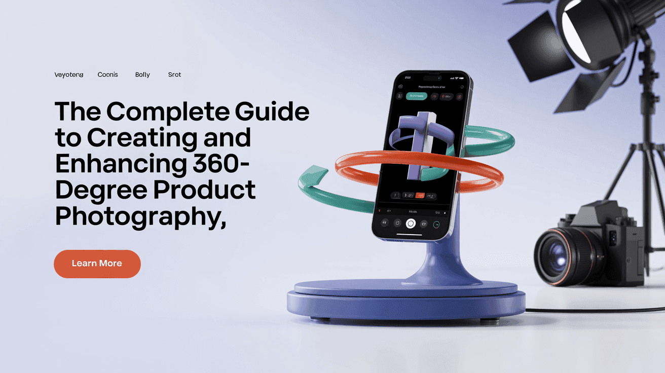 The Complete Guide to Creating and Enhancing 360-Degree Product Photography