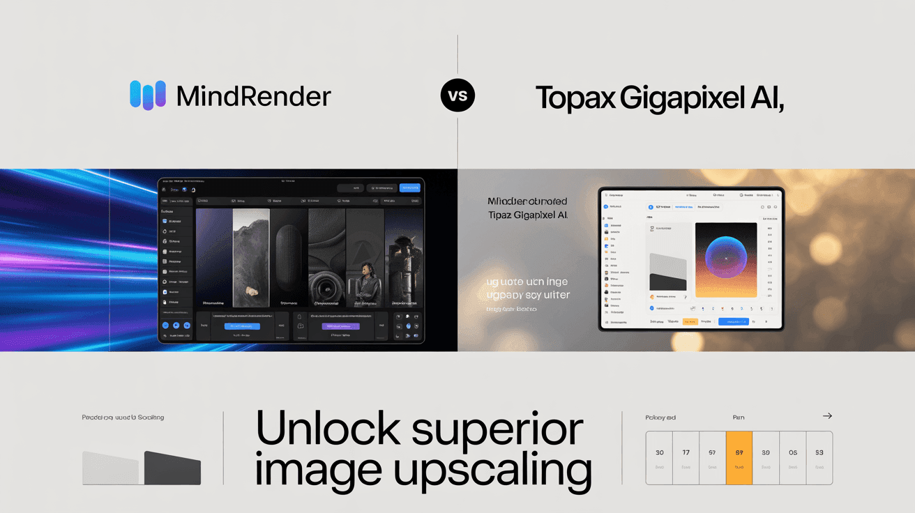 MindRender vs Topaz Gigapixel AI: Comprehensive Feature and Price Comparison